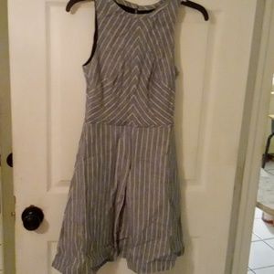 J.Crew Sleeveless Stripped Dress